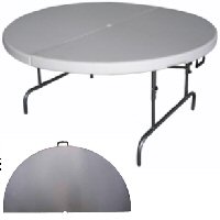 folding round table