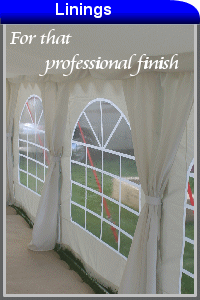 marquee linings
